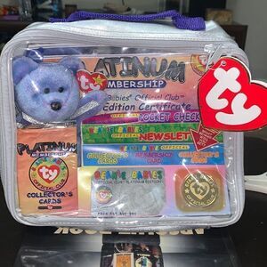 TY Beanie Baby Official Club Platinum Membership